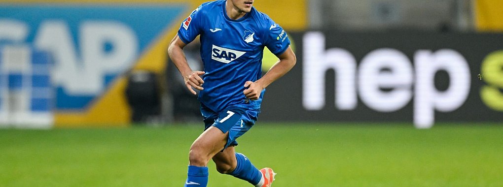 Hoffenheims Talent Tom Bischof wechselt im Sommer offenbar zum FC Bayern. - © Uwe Anspach/dpa