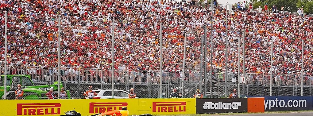 Bleibt der Formel 1 bis 2031 erhalten: Die Rennstrecke in Monza. - © Hasan Bratic/dpa