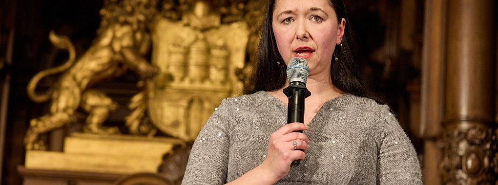 Die Grünen-Fraktionsvorsitzende Jenny Jasberg ist Fan von Robbie Williams. (Archivfoto) - © Georg Wendt/dpa