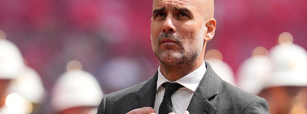 K&ouml;nnte 2025 ein Kandidat f&uuml;r Englands Nationalteam sein: Pep Guardiola. - &copy; Kin Cheung/AP/dpa
