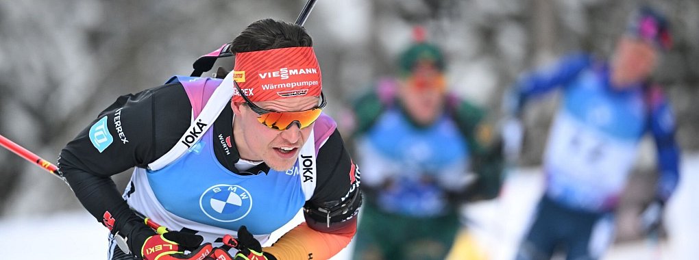 Biathlet Philipp Horn fällt in Antholz kurzfristig aus. - © Sven Hoppe/dpa