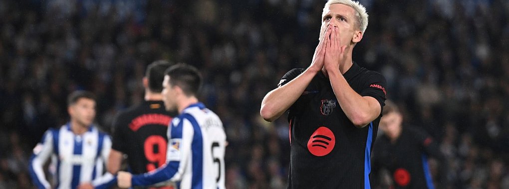 Kein Tor, kein Punkt für den FC Barcrelona in San Sebastián. - © Miguel Oses/AP