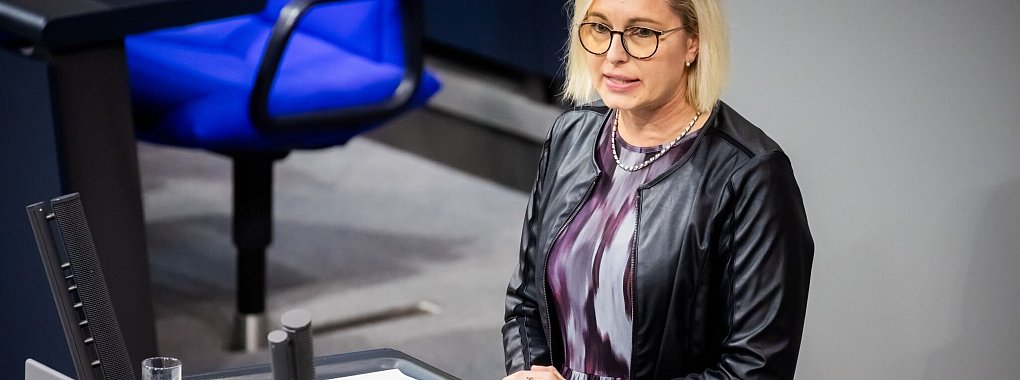 Die CDU-Politikerin Christiane Schenderlein soll in der neuen Bundesregierung Staatsministerin für den Sport und das Ehrenamt werden. - © Christoph Soeder/dpa