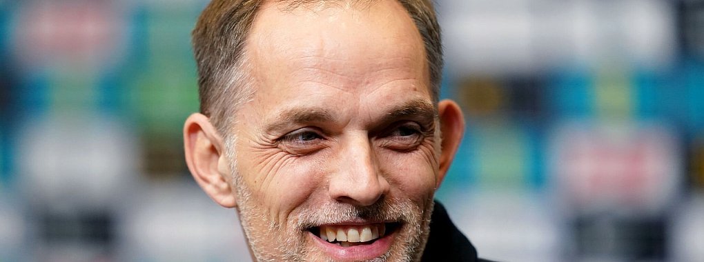 Thomas Tuchel freut sich vor seinem ersten Spiel als Nationaltrainer Englands über royale Unterstützung. - © Ben Whitley/PA Wire/dpa