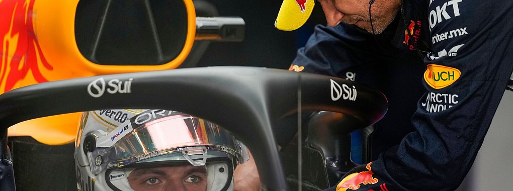Die Pole für den Champion - © Altaf Qadri/AP POOL/dpa