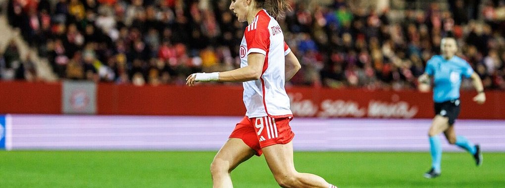 Jovana Damnjanovic schoss die Fußballerinnen des FC Bayern zur 1:0-Führung gegen Valerenga Oslo. (hier Archivbild) - © Matthias Balk/dpa