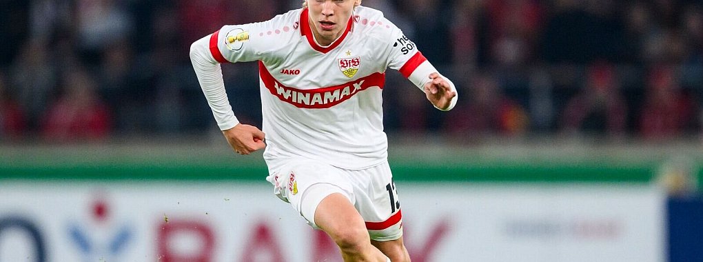 Frans Krätzig spielt künftig vorerst für den 1. FC Heidenheim. - © Tom Weller/dpa