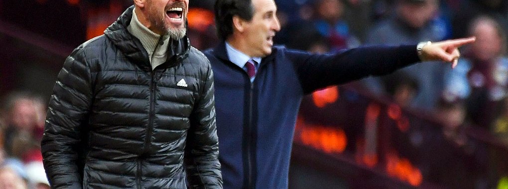 Brachte Man United keinen Erfolg: Erik ten Hag - © Rui Vieira/AP/dpa