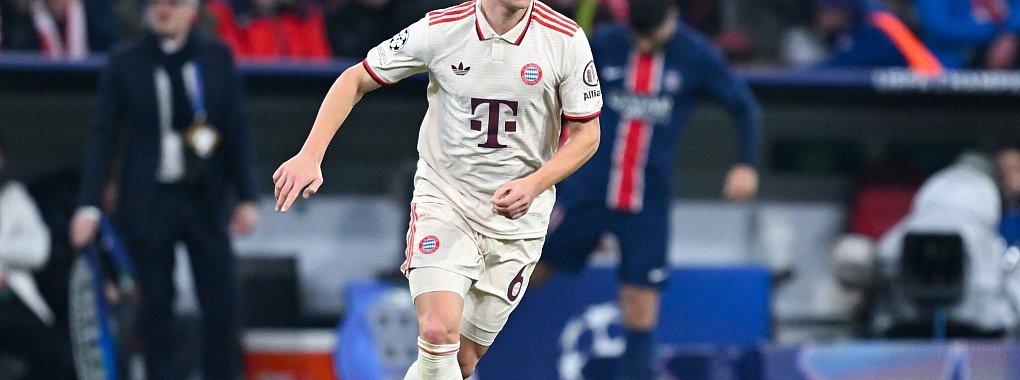 Joshua Kimmich in Aktion gegen Paris Saint-Germain. - © Sven Hoppe/dpa