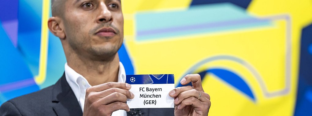 Bei der Auslosung für das Achtelfinale heißt es für die Bayern: Leverkusen oder Atlético Madrid. - © Martial Trezzini/KEYSTONE/dpa