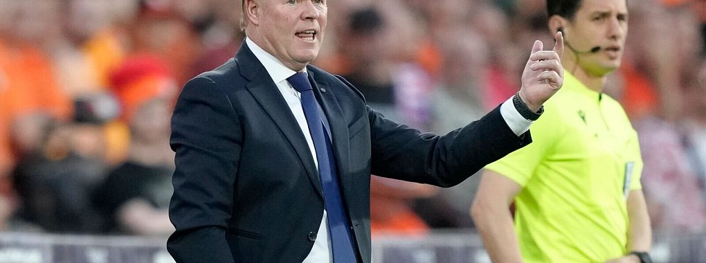 Trainer Ronald Koeman setzt auf f&uuml;nf Bundesligaspieler f&uuml;r die Partie gegen Deutschland. - &copy; Peter Dejong/AP/dpa