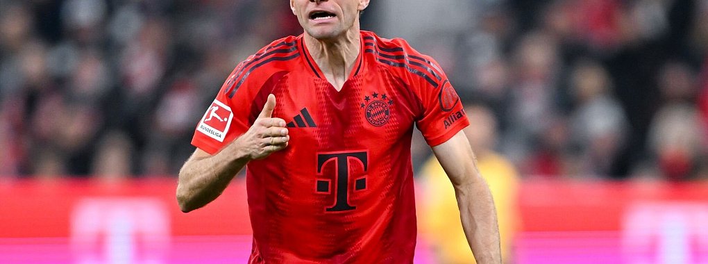Thomas Müller: «Wir sind in Gesprächen. Mal schauen.» - © Sven Hoppe/dpa