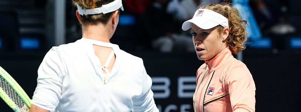 Laura Siegemund (r) und Barbora Krejcikova haben bei den Australian Open das Achtelfinale erreicht. - &copy; Frank Molter/dpa