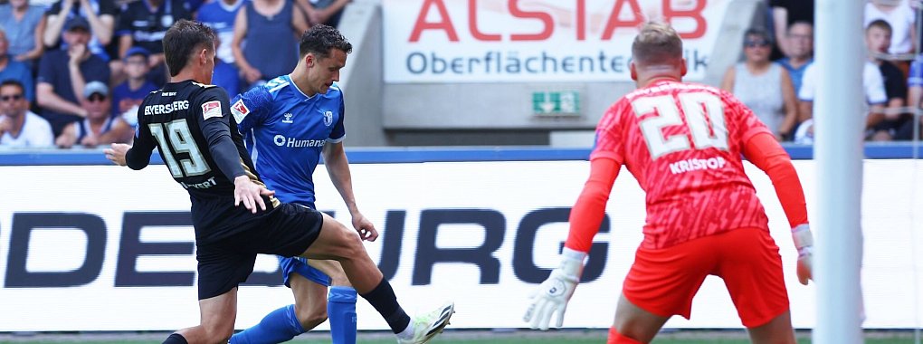 Im Magdeburger Angriff soll Martijn Kaars der Zielspieler sein. - &copy; Eroll Popova/dpa