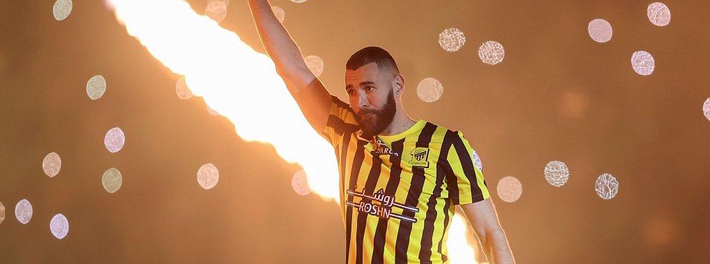 Das Verh&auml;ltnis von Karim Benzema zu seinem Club Al-Ittihad soll belastet sein. - &copy; STR/AP/dpa