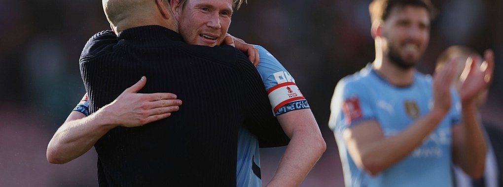 Kevin De Bruyne verlässt Manchester City am Saisonende - © Ian Walton/AP/dpa