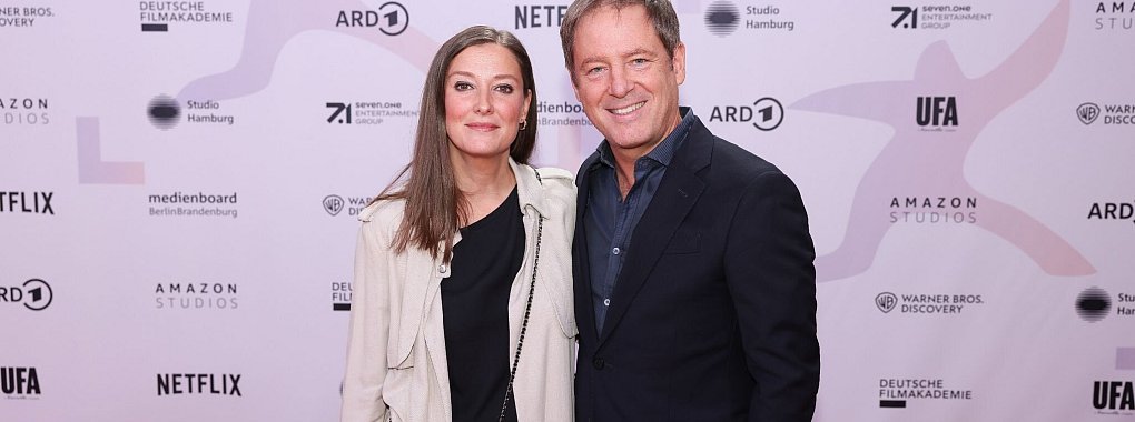 Alexandra Maria Lara und Florian Gallenberger kommen zu der Verleihung des Nachwuchspreises &laquo;First steps&raquo; f&uuml;r Filmschaffende. - &copy; Gerald Matzka/dpa