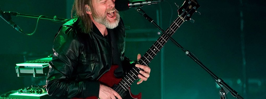 Thom Yorke musste sich schon öfter Kritik anhören - auch wegen Auftritten in Israel. (Archivbild) - © Chris Pizzello/Invision/dpa