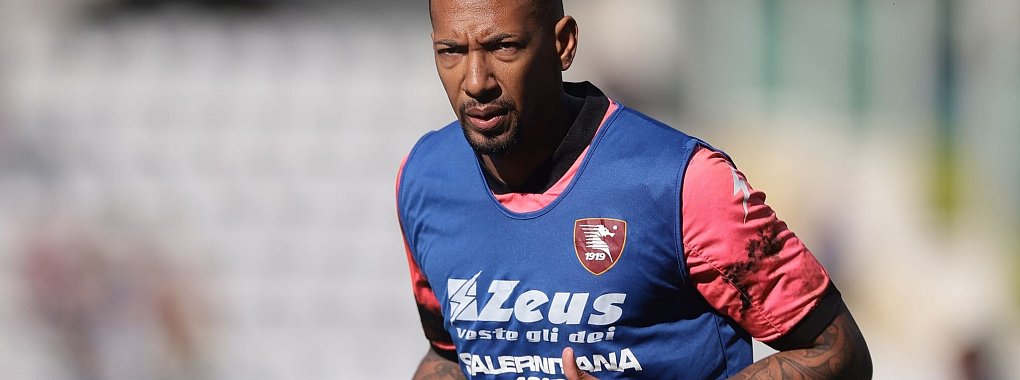 Erh&auml;lt bei dem Linzer ASK einen Vertrag bis 2026: Jerome Boateng. - &copy; Jonathan Moscrop/CSM via ZUMA Press Wire/dpa