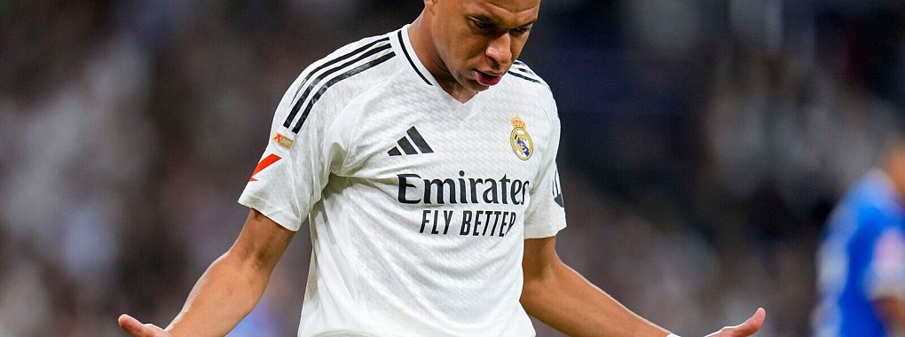 Superstar Kylian Mbappé traf erneut für Real Madrid. - © Manu Fernandez/AP