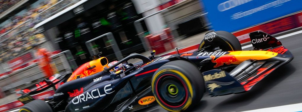 Red-Bull-Pilot Max Verstappen verpasste im Training und der Sprint-Quali in Shanghai die schnellste Runde. - © Andy Wong/AP