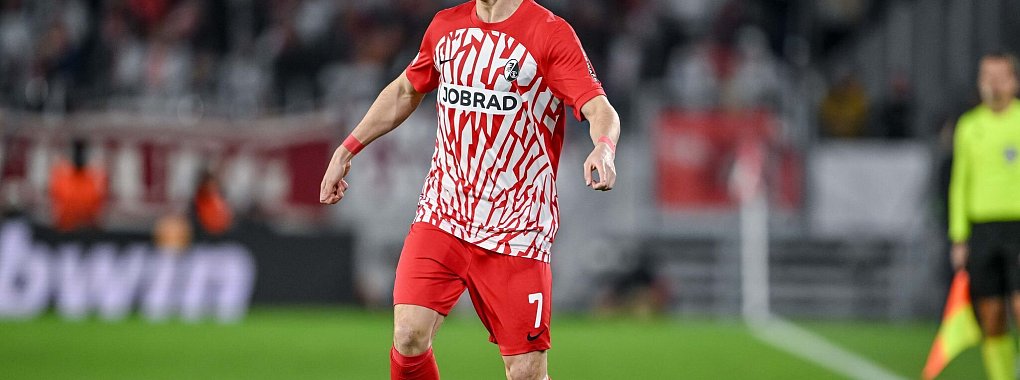 Vor Wechsel zum FC St. Pauli: Noah Weißhaupt vom SC Freiburg. - © Harry Langer/dpa
