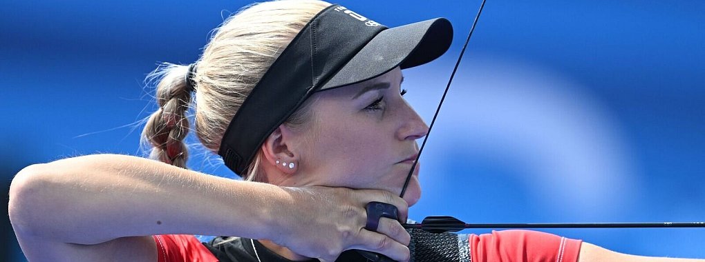 Bogensch&uuml;tzin Katharina Bauer verliert in der ersten Runde. - &copy; Sven Hoppe/dpa