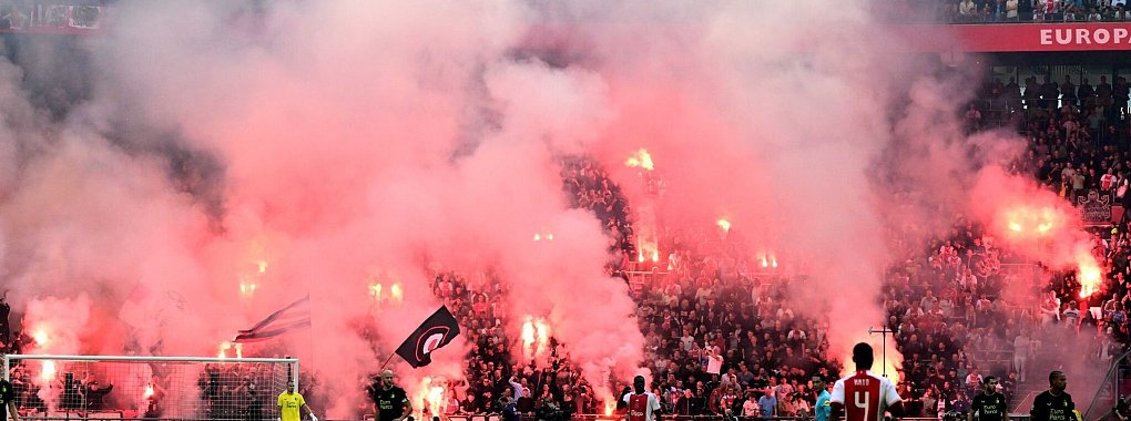 Das Spiel Ajax Amsterdam - Feyenoord Rotterdam f&auml;llt aus. - &copy; Olaf Kraak/ANP/dpa