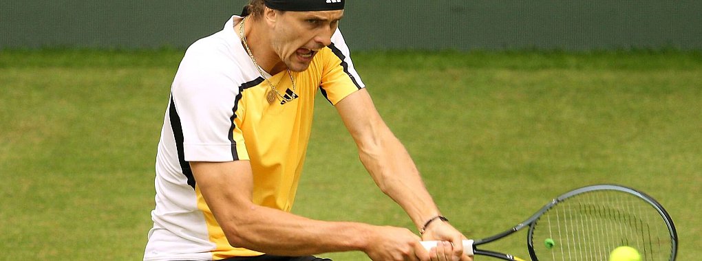 Alexander Zverev setzte sich in drei S&auml;tzen gegen Oscar Otte durch. - &copy; Claus Bergmann/dpa