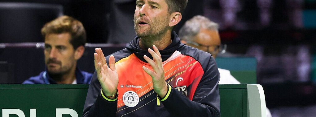 Teamchef Michael Kohlmann wird mit dem deutschen Davis-Cup-Team 2025 einen neuen Anlauf auf den Titel nehmen. - © Frank Molter/dpa