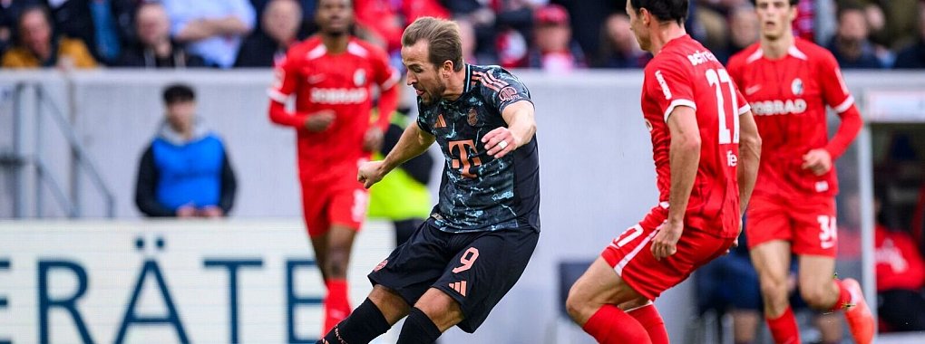 Harry Kane (l) trifft wieder aus dem Spiel heraus. - © Tom Weller/dpa