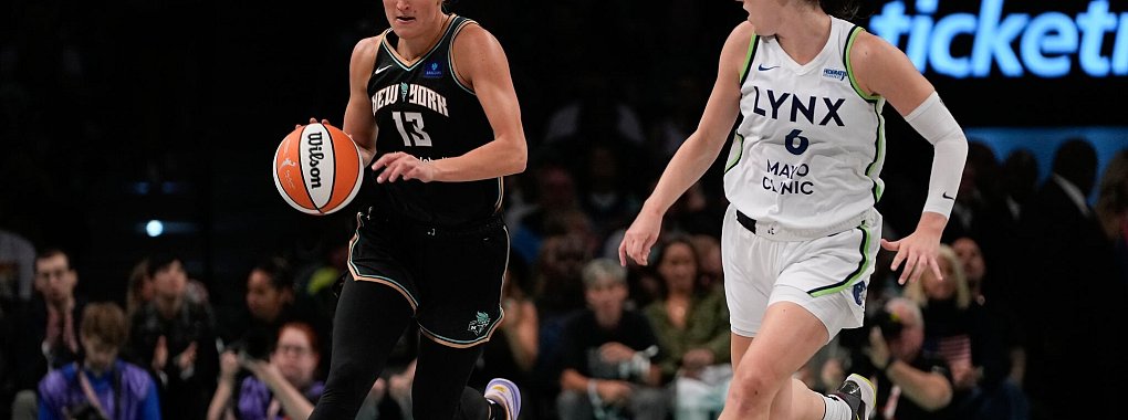 Leonie Fiebich hatte großen Anteil am ersten Titel für New York. - © Pamela Smith/AP/dpa
