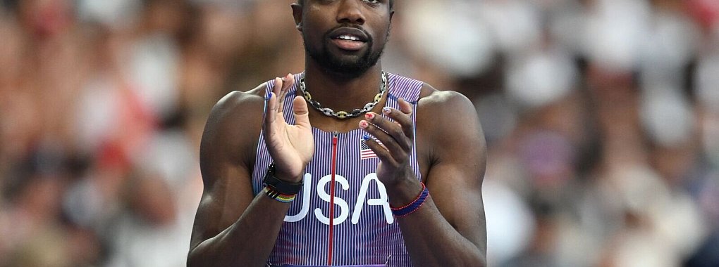 US-Sprintstar Noah Lyles hat sich verlobt. - © Michael Kappeler/dpa