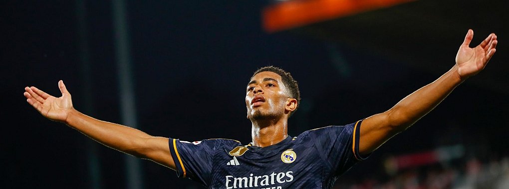 Entwickelte sich auf Anhieb zum Leistungstr&auml;ger bei Real Madrid: Jude Bellingham. - &copy; Joan Monfort/AP/dpa