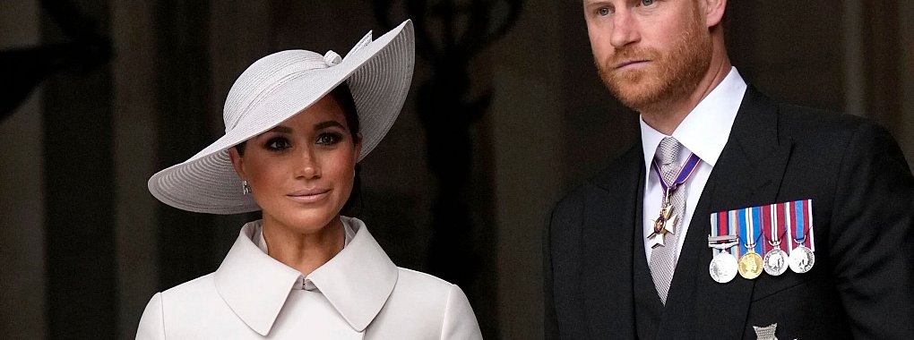 Schwager Prinz Harry und seine Frau Meghan richten Worte an Prinzessin Kate. - &copy; Matt Dunham/Pool AP/dpa