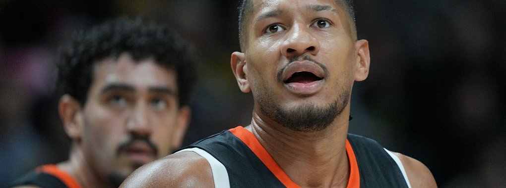 Der Ulmer Basketballer Karim Jallow ist rückwirkend von Januar 2024 bis Januar 2025 gesperrt worden. - © Soeren Stache/dpa