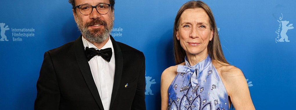 Sie verabschieden sich von der Berlinale: Carlo Chatrian und Mariette Rissenbeek. - &copy; J&ouml;rg Carstensen/dpa
