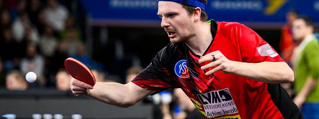 Die Überraschung des Frankfurter Turniers: Tischtennis-Profi Ricardo Walther. - © Tom Weller/dpa
