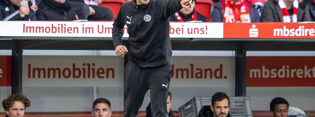 Marcel Rapp gibt auch weiter bei Holstein Kiel die Richtung vor. - © Andreas Gora/dpa