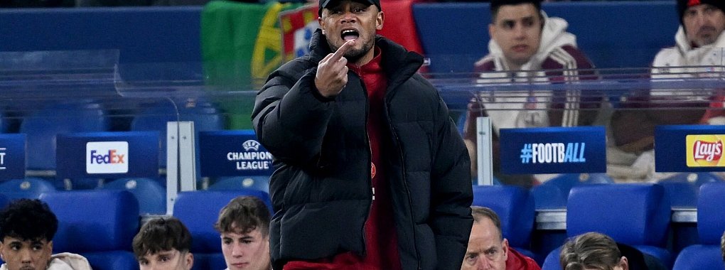 Trainer Vincent Kompany absolviert mit den Bayern am 6. Januar keinen Doppeltest mehr. - © David Inderlied/dpa