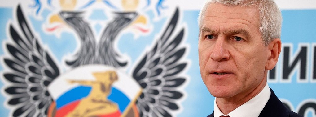 Der russische Sportminister Oleg Matyzin spricht sich gegen einen Boykott der Olympischen Spiele in Paris aus. - &copy; Alexander Zemlianichenko/AP/dpa