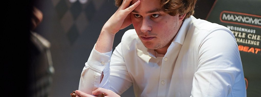Der deutsche Schachprofi Vincent Keymer. - © Marcus Brandt/dpa