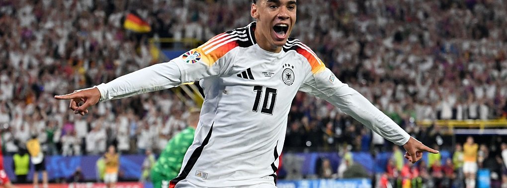 Bayern-Profi Jamal Musiala spielte bei der EM groß auf. - © Bernd Thissen/dpa