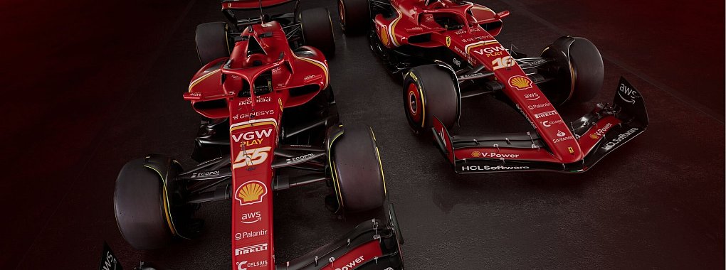 Ferrari hat seinen neuen Boliden für die Formel-1-Saison 2024 vorgestellt. - © ---/Scuderia Ferrari/PA Media/dpa
