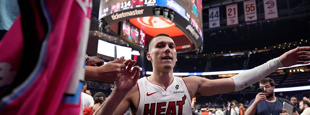 Tyler Herro und die Miami Heat schrieben in der NBA Geschichte. - © Brynn Anderson/AP/dpa