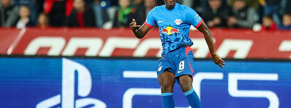 Leipzigs Amadou Haidara verl&auml;ngerte seinen Vertrag vorzeitig. - &copy; Jan Woitas/dpa