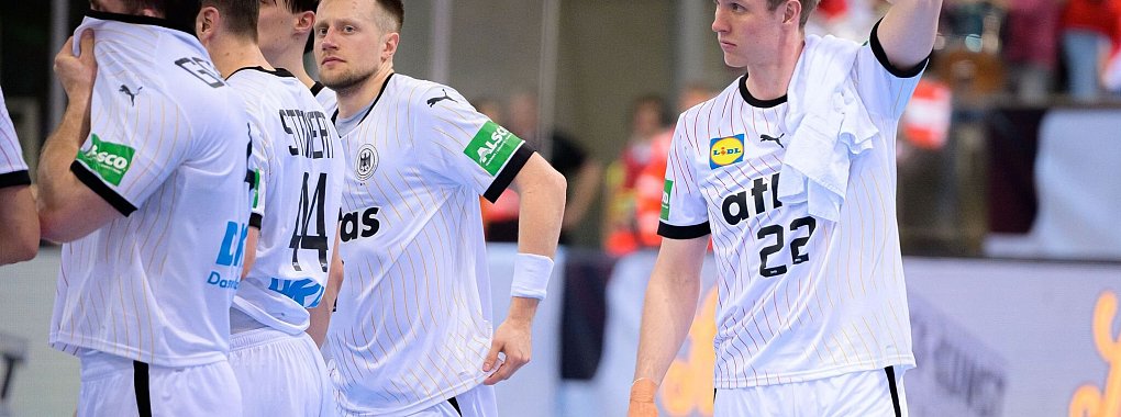 Deutschlands Handballer hadern mit dem Remis in der EM-Qualifikation gegen Österreich. - © Marco Wolf/dpa
