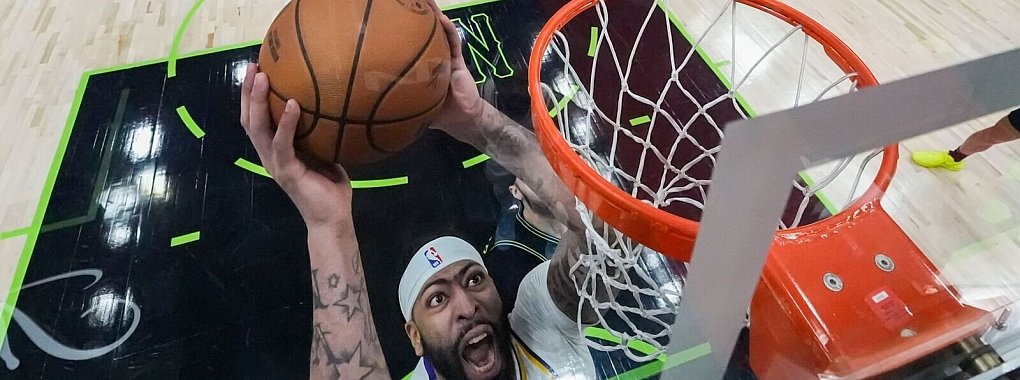 Bester US-Werfer beim Olympia-Test gegen Australien: Anthony Davis - &copy; Gerald Herbert/AP/dpa