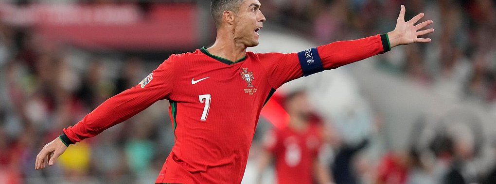 Immer für ein Tor gut: Cristiano Ronaldo. - © Armando Franca/AP/dpa