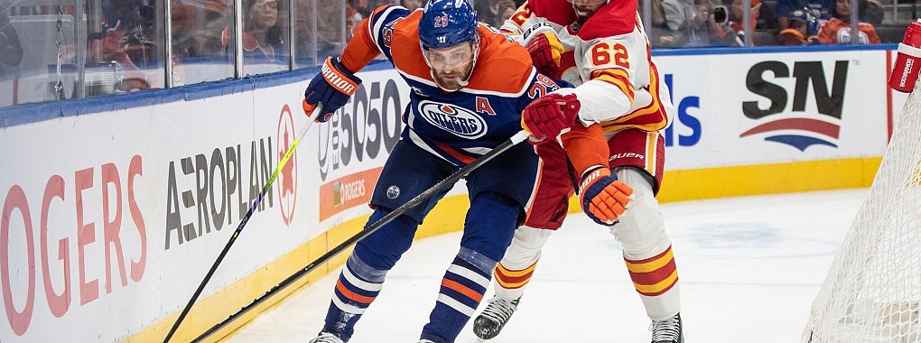 Leon Draisaitl blieb ohne Tor und hat mit den Oilers bislang alle Spiele der Saison verloren. - © Jason Franson/The Canadian Press/AP/dpa